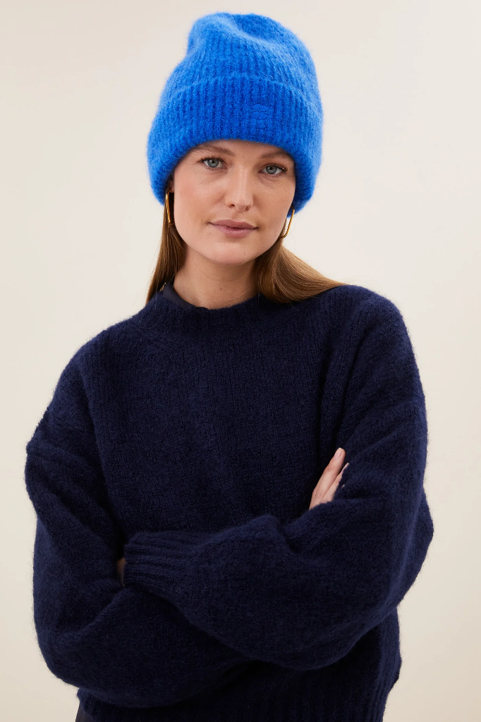 By Bar - Logo Beanie - 608 kingsblue