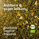 Urban Tea - Hangover Deluxe - Bio Kräuterteemischung im Violettglas - 50g