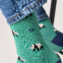 Billybelt - Socken Animal pattern socks White Panda