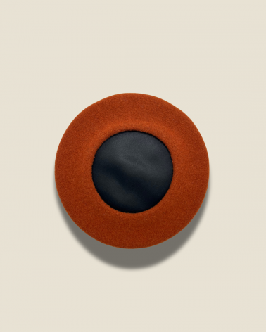 Le Beret Francais - Beret Baskenmütze - Caramel