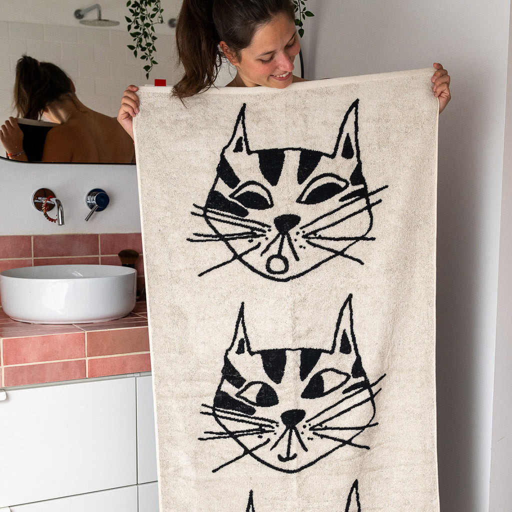 Helen B - Badehandtuch *kitty* 70x140cm (bath towel)