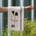 Helen B - Geschirrhandtuch *naked couple back* kitchen towel