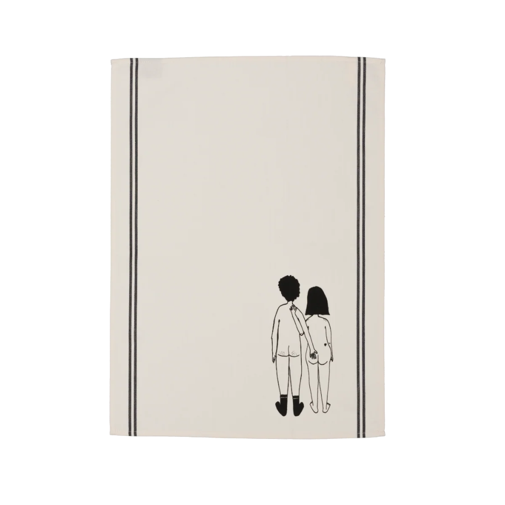 Helen B - Geschirrhandtuch *naked couple back* kitchen towel