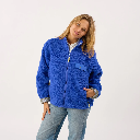 Billybelt - Sherpa Jacke - Electric blue