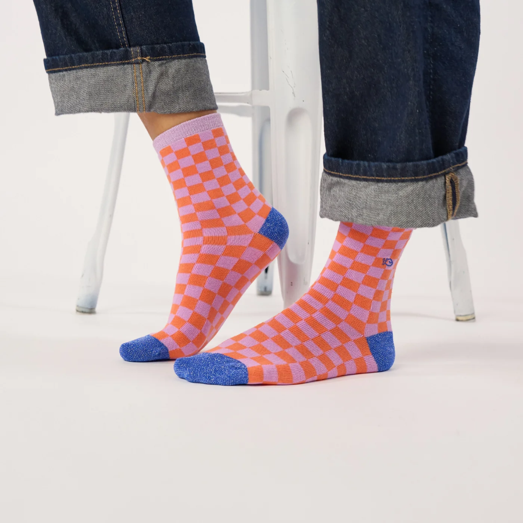 Billybelt - Socken aus Bio-Baumwolle CHECKED