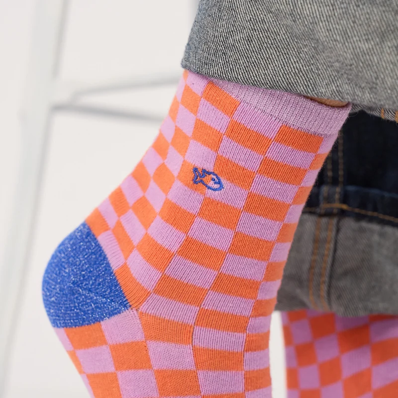 Billybelt - Socken aus Bio-Baumwolle CHECKED