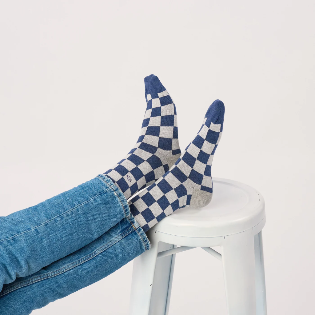 Billybelt - Socken aus Bio-Baumwolle CHECKED