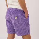 Billybelt - Sommer Shorts Beach Horizon aus Samt - Purple