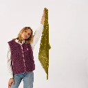 Billybelt - Tuch bandana femme ALICE - khaki - 70x70cm - 100% Wolle