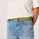 Billybelt - Elastischer Flechtgürtel - Olive