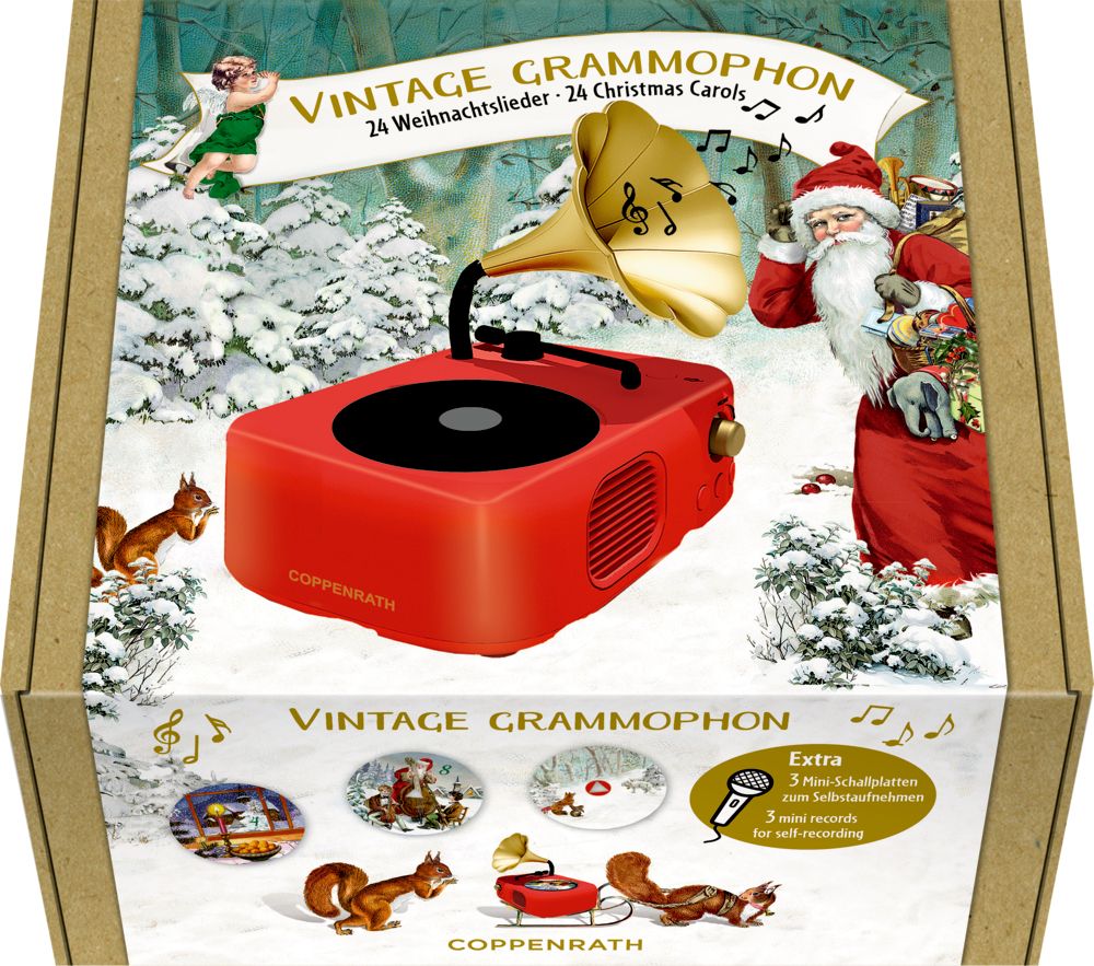 Coppenrath - Vintage-Grammophon - Sound-Adventskalender