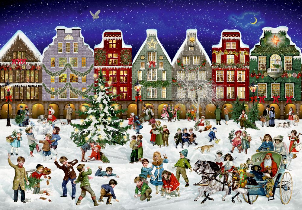 Coppenrath - Winterabend in der Stadt - Puzzle Adventskalender
