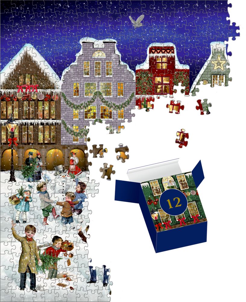 Coppenrath - Winterabend in der Stadt - Puzzle Adventskalender