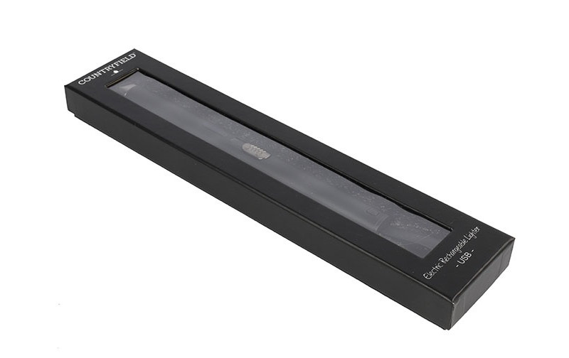 Countryfield - Feuerzeug USB wiederaufladbar schwarz