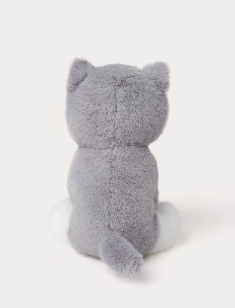 Teddy Kompaniet - Katze - klein (grau)