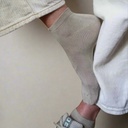 Klue - Ankle plain socks in lyocell | Beige