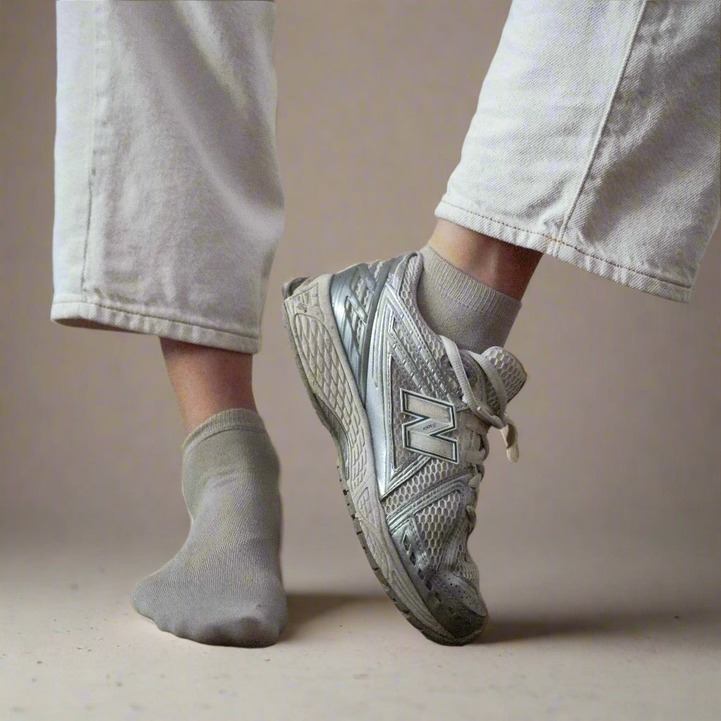Klue - Ankle plain socks in lyocell | Beige