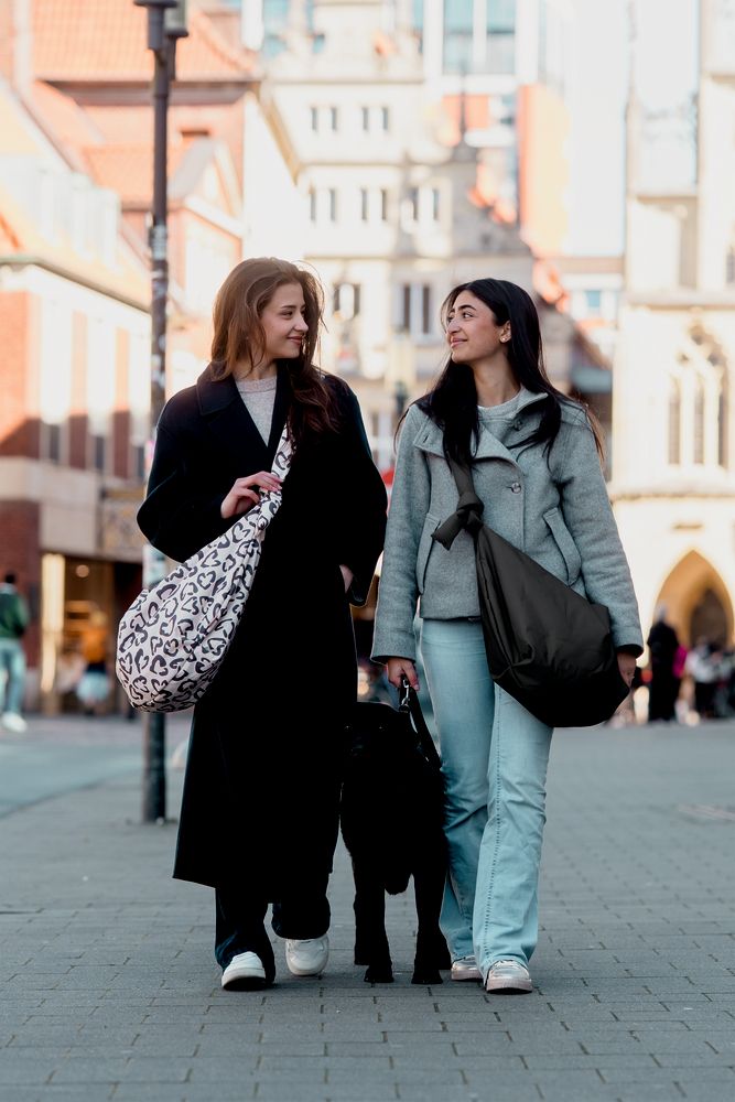Coppenrath - Shopper Uni/Anthrazit - Happy together