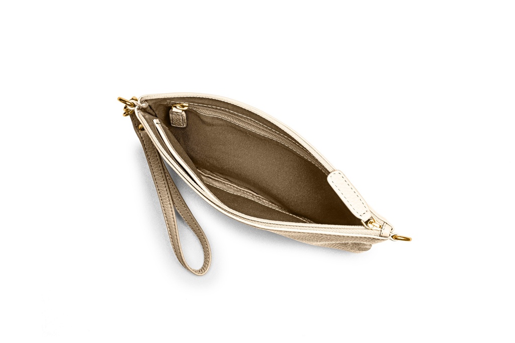 FENJA | sand | gold | genarbt