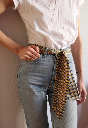 Les Belles Vagabondes - Bandeau Berlingot Jaune Yellow