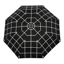 Original Duckhead - Regenschirm Black Grid Compact