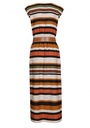 Caroline Biss - STRAIGHT-FITTING COMFORTABLE MIDI DRESS - Multi Color - 1155-39