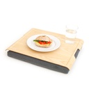 Bosign - Laptray Big - Anti-slip / Wood / Removable Cushion