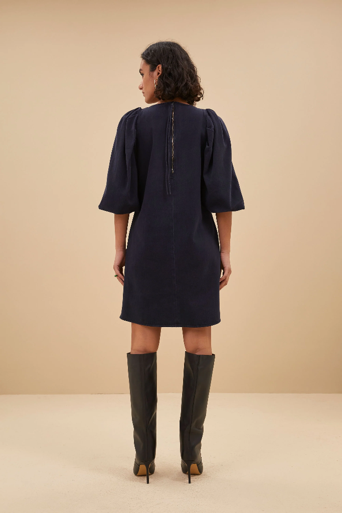 By Bar - Zasu Twill Dress - 701 Graphite