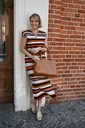 Caroline Biss - STRAIGHT-FITTING COMFORTABLE MIDI DRESS - Multi Color - 1155-39