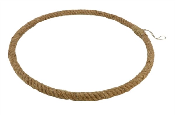 Dekoring Tau Sisal umwickelt groß 80cm