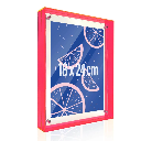 Mea Living - Neon Bilderrahmen Acryl 18x24 cm pink