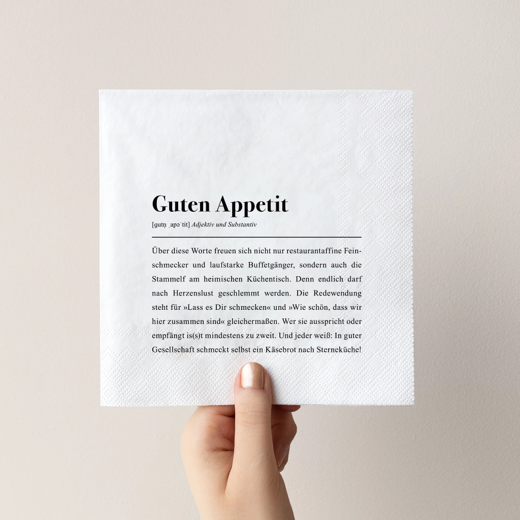 AEMMI - Servietten Guten Appetit