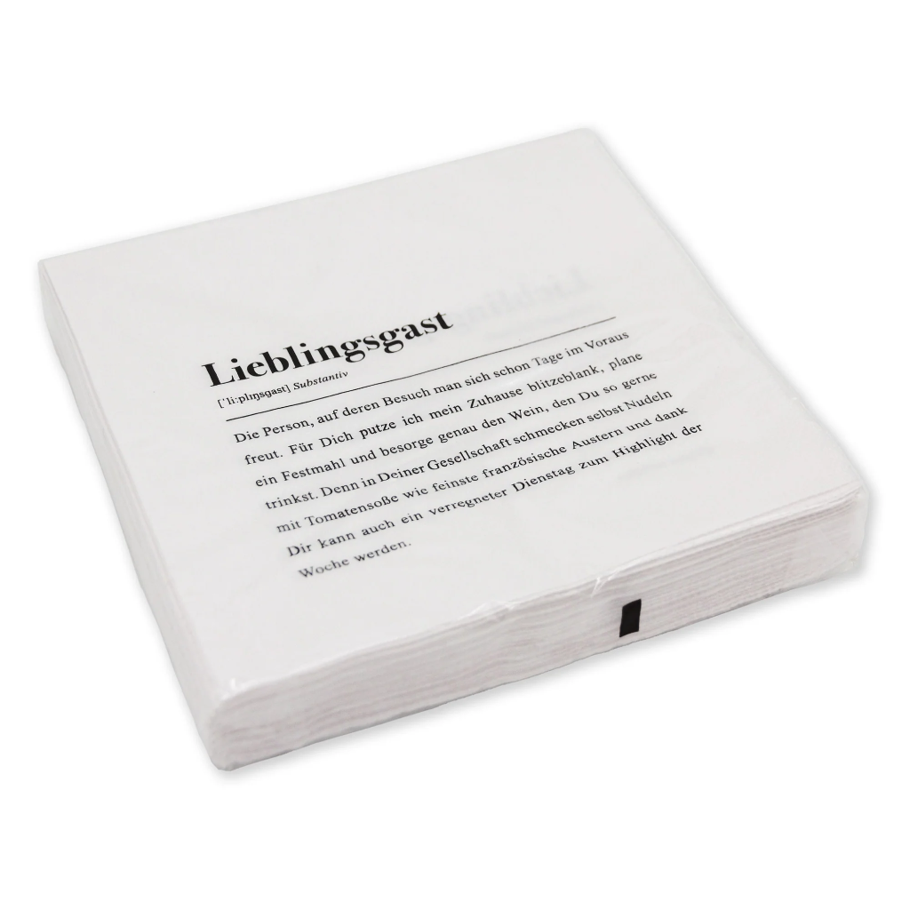 AEMMI - Servietten Lieblingsgast