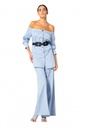 Caroline Biss - FASHIONABLE OFF-SHOULDER COTTON TUNIC