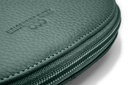 ANKE | petrol | silber | genarbt 