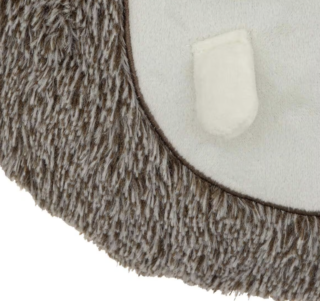 Atmosphera for kids - Kuschelkissen Igel braun
