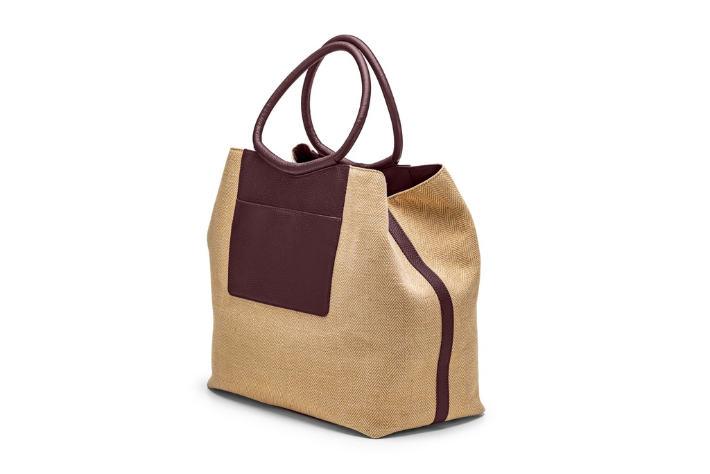 ALMA | beere | gold | genarbt