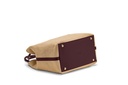 ALMA | beere | gold | genarbt