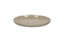 Pomax - Seifenschale Tellerchen Spiro Steingut - beige
