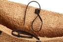 RONJA | Raffia | dunkelbraun | genarbt