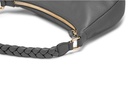 MINI EBBA | dunkelgrau | gold | genarbt