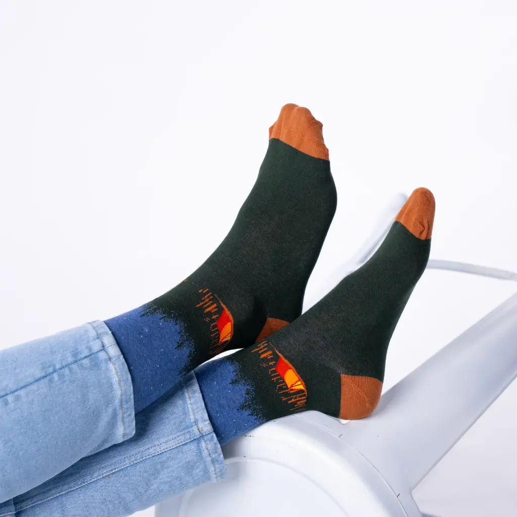 Billybelt - Baumwollsocken Camping