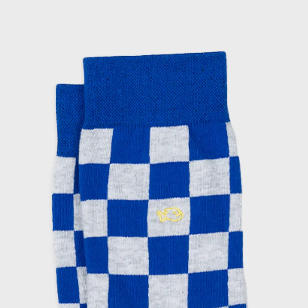 Billybelt - Baumwollsocken kariert Marina Bay