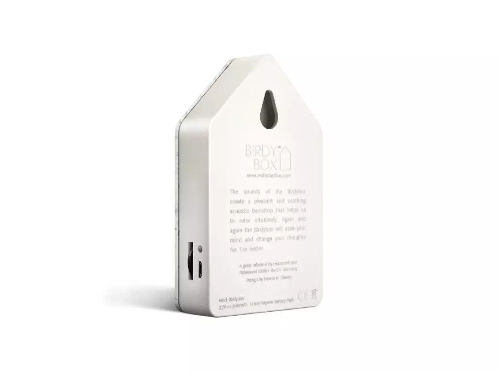 Relaxound - Birdybox Toffee Terrazzo - Naturgeräuschebox