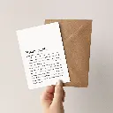 Aemmi - Klappkarte mit Umschlag - Mitarbeiter*in