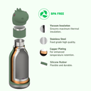 Asobu - Ducky Bestie Bottle - Stainless steel water bottle - Trinkflasche für Kinder
