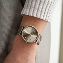 Oozoo Timepieces - Armbanduhr - Vintage Damen Edelstahl-Mesh-Armband - Taupe 36mm S/M