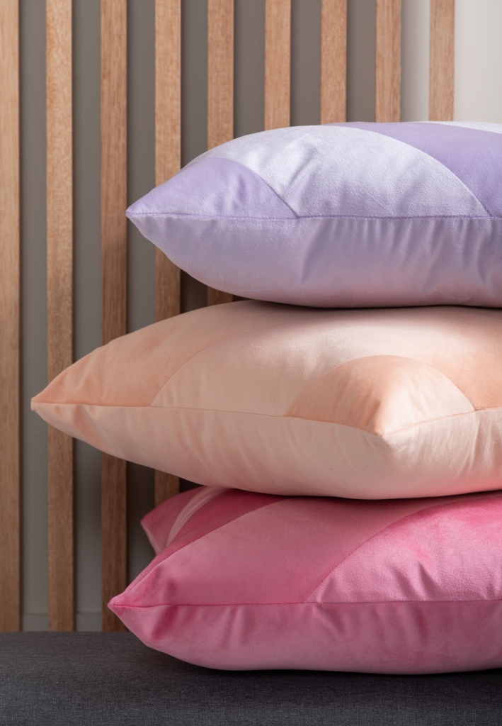 Present Time - Cushion Tono square peach