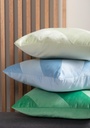 Present Time - Cushion Tono square green