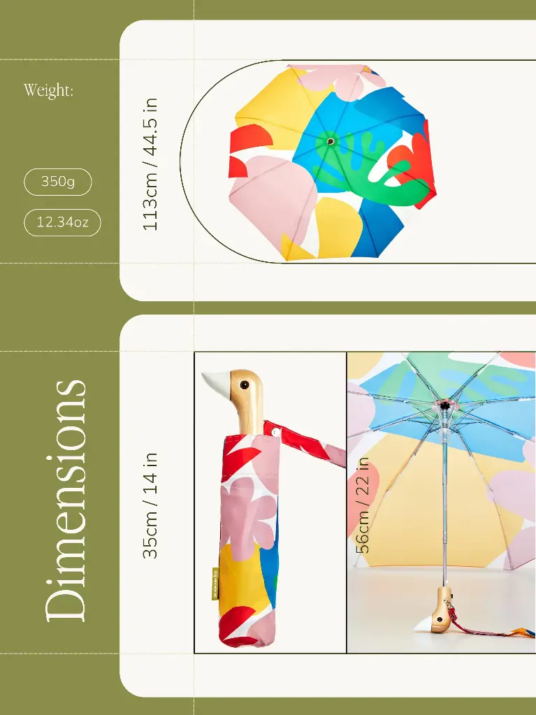 Original Duckhead - Regenschirm Matisse Compact